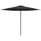 Garten-Sonnenschirm 300 x 300 cm Polyester Rechtwinklig