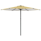 Garten-Sonnenschirm 300 x 300 cm Polyester Rechtwinklig