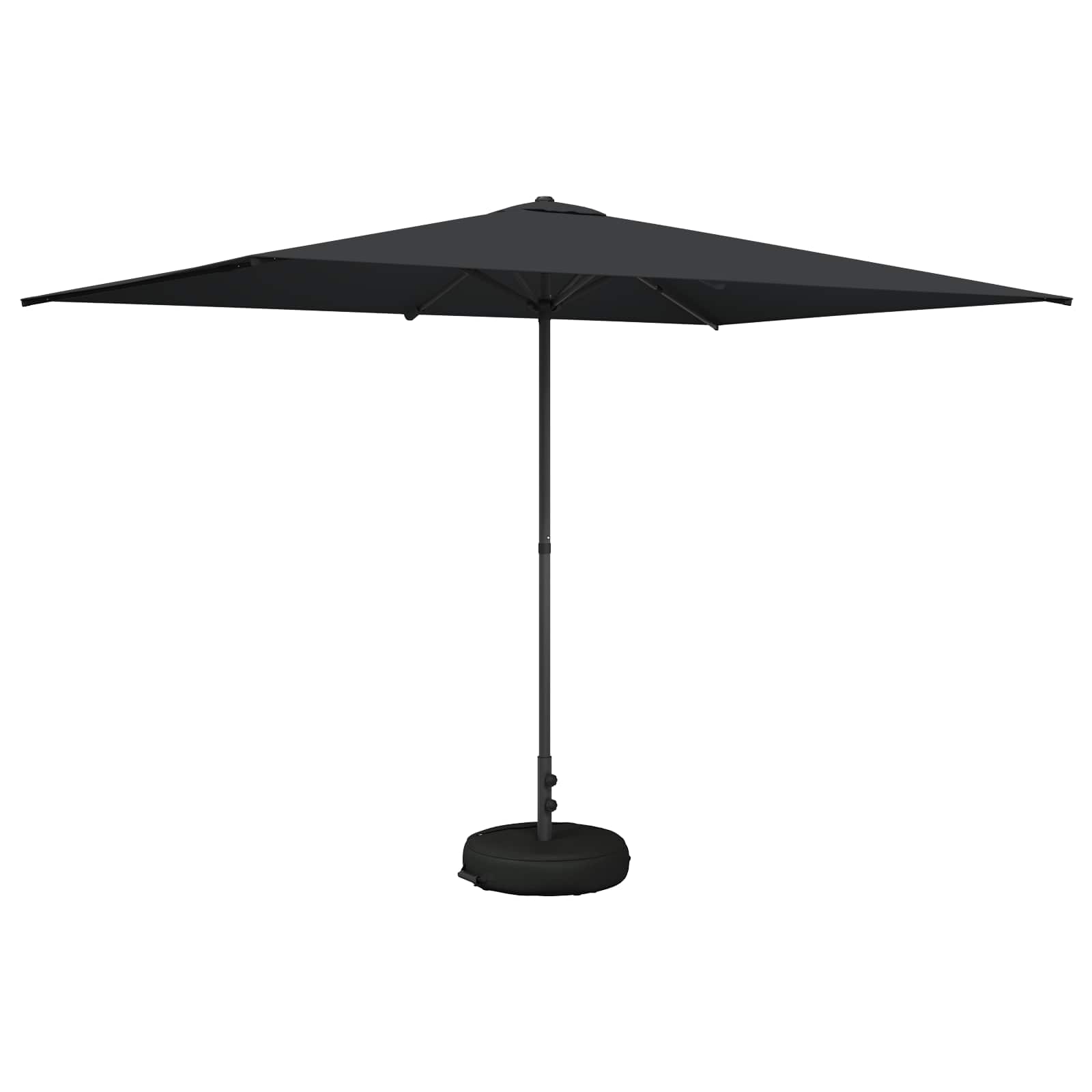 Garten-Sonnenschirm 200 x 300 cm Polyester Rechtwinklig