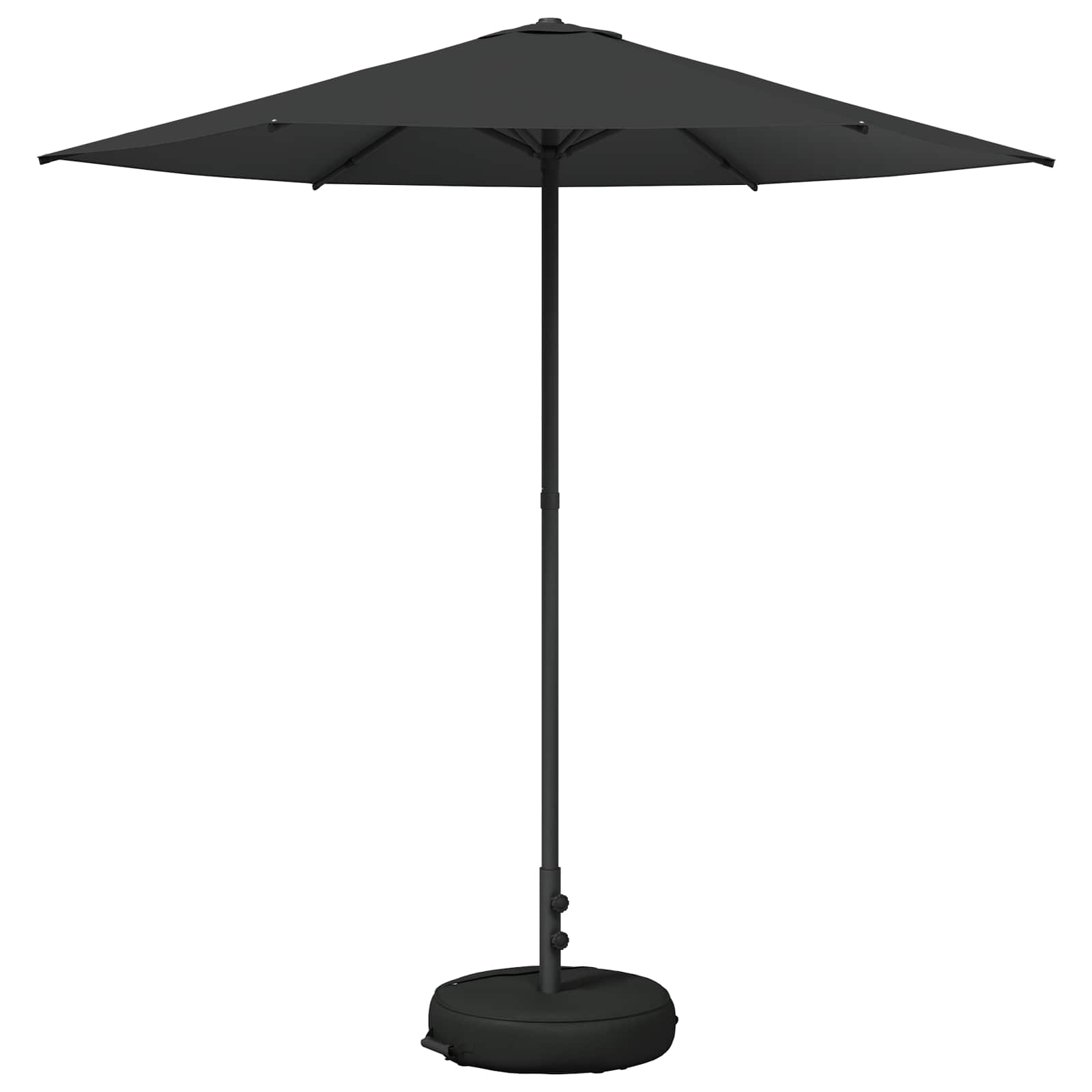 Garten-Sonnenschirm 230 x 230 cm Polyester Rechtwinklig