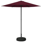 Garten-Sonnenschirm 230 x 230 cm Polyester Rechtwinklig