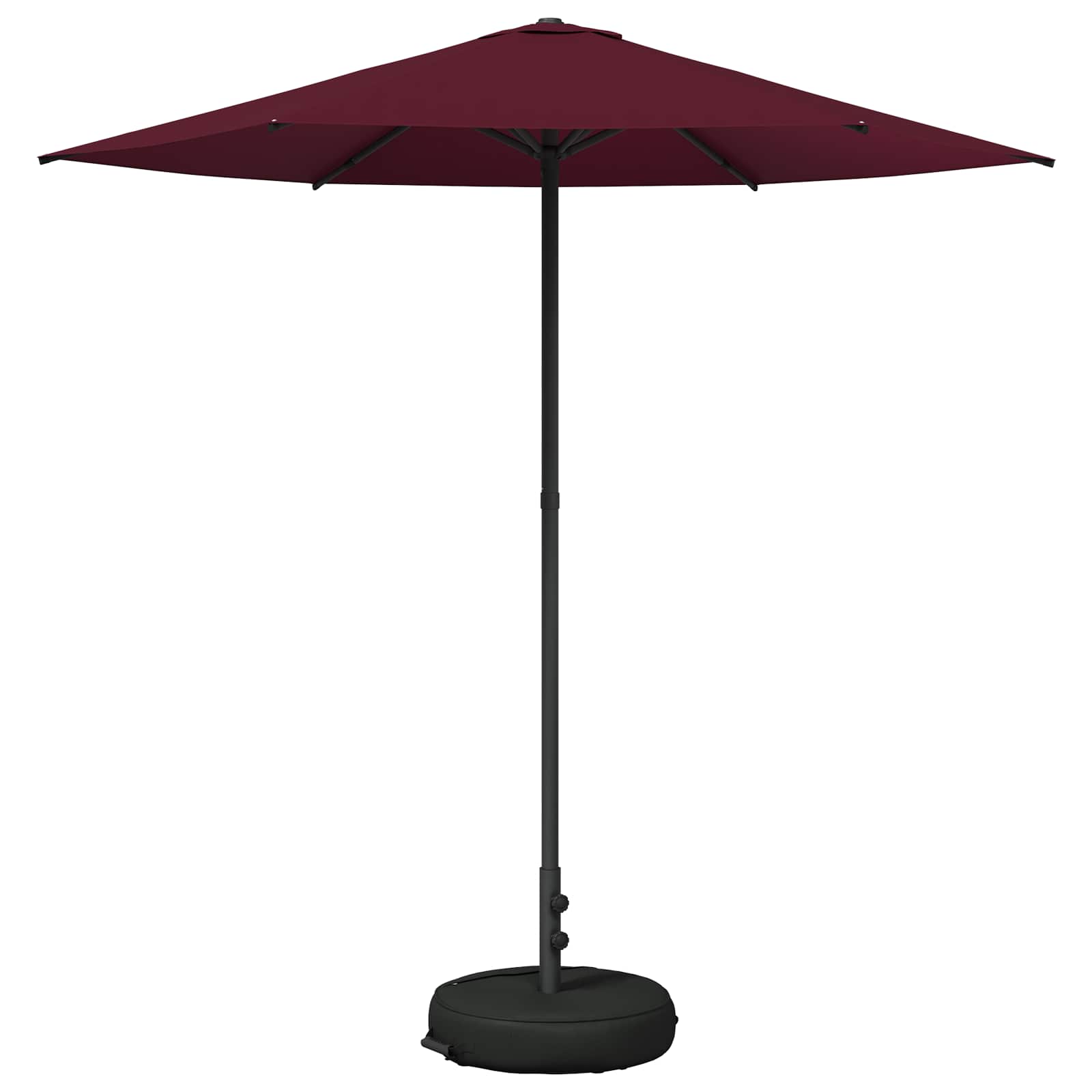 Garten-Sonnenschirm 230 x 230 cm Polyester Rechtwinklig