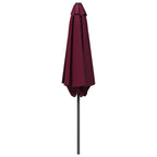 Garten-Sonnenschirm 230 x 230 cm Polyester Rechtwinklig