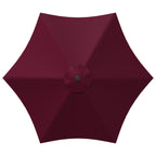 Garten-Sonnenschirm 230 x 230 cm Polyester Rechtwinklig
