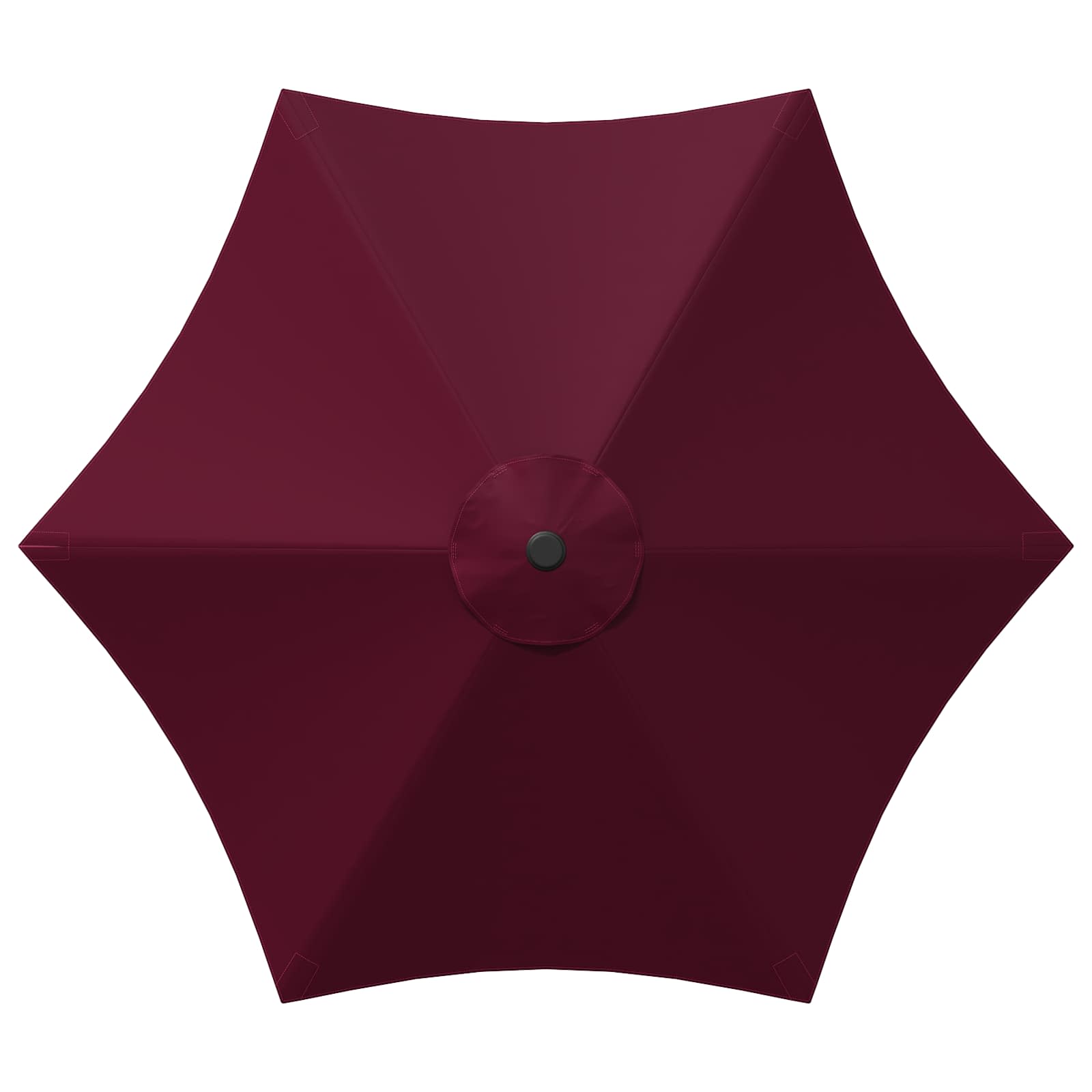 Garten-Sonnenschirm 230 x 230 cm Polyester Rechtwinklig
