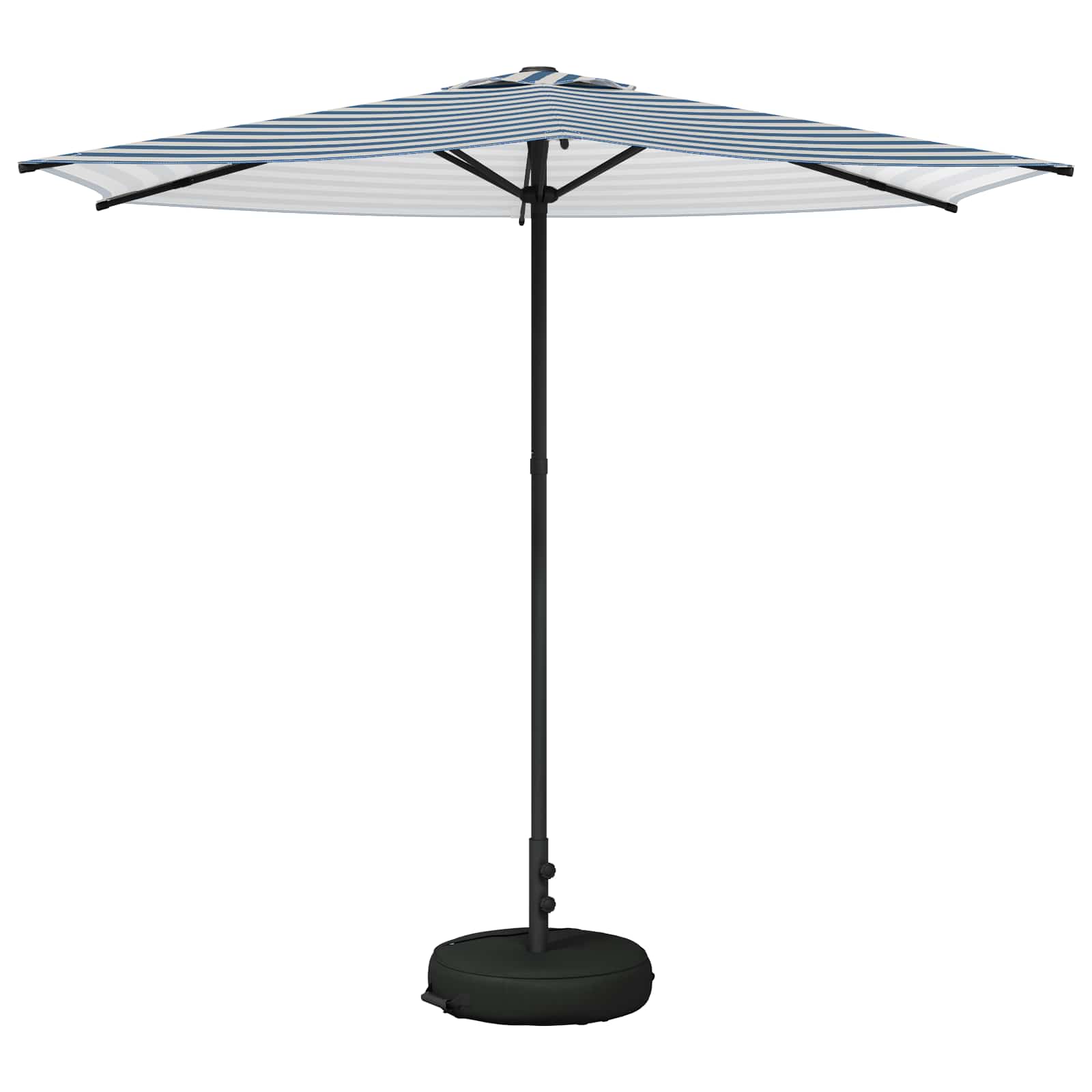 Garten-Sonnenschirm 270 x 270 cm Polyester Rechtwinklig