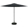 Garten-Sonnenschirm 300 x 300 cm Polyester Rechtwinklig