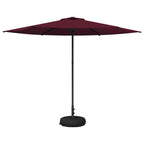 Garten-Sonnenschirm 300 x 300 cm Polyester Rechtwinklig