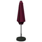 Garten-Sonnenschirm 300 x 300 cm Polyester Rechtwinklig