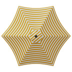 Garten-Sonnenschirm 300 x 300 cm Polyester Rechtwinklig