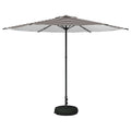 Garten-Sonnenschirm 300 x 300 cm Polyester Rechtwinklig