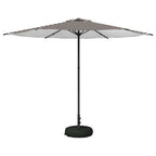 Garten-Sonnenschirm 300 x 300 cm Polyester Rechtwinklig