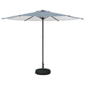 Garten-Sonnenschirm 300 x 300 cm Polyester Rechtwinklig