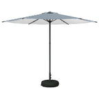 Garten-Sonnenschirm 300 x 300 cm Polyester Rechtwinklig