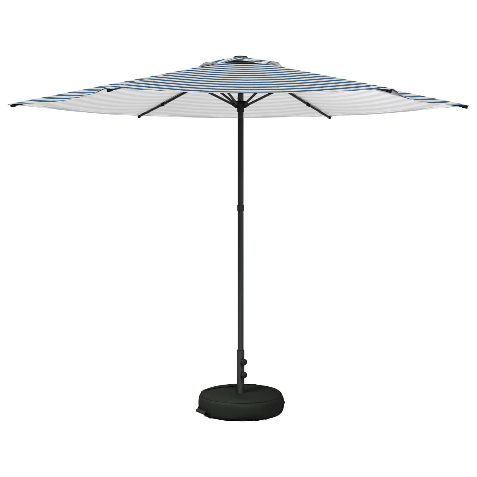 Garten-Sonnenschirm 300 x 300 cm Polyester Rechtwinklig