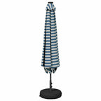 Garten Sonnenschirm mit LED-Lichtern 200 x 300 cm Polyester