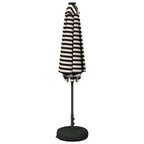 Garten Sonnenschirm mit LED-Lichtern 270 x 270 cm Polyester