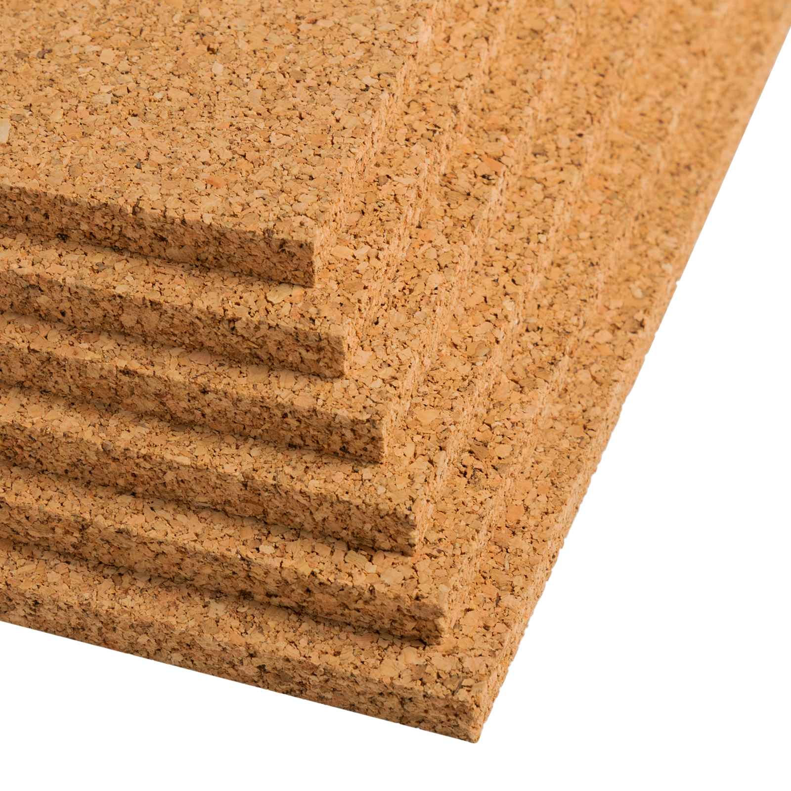Korkplatte 6 pcs 100 x 50 x 1 cm Kork Braun