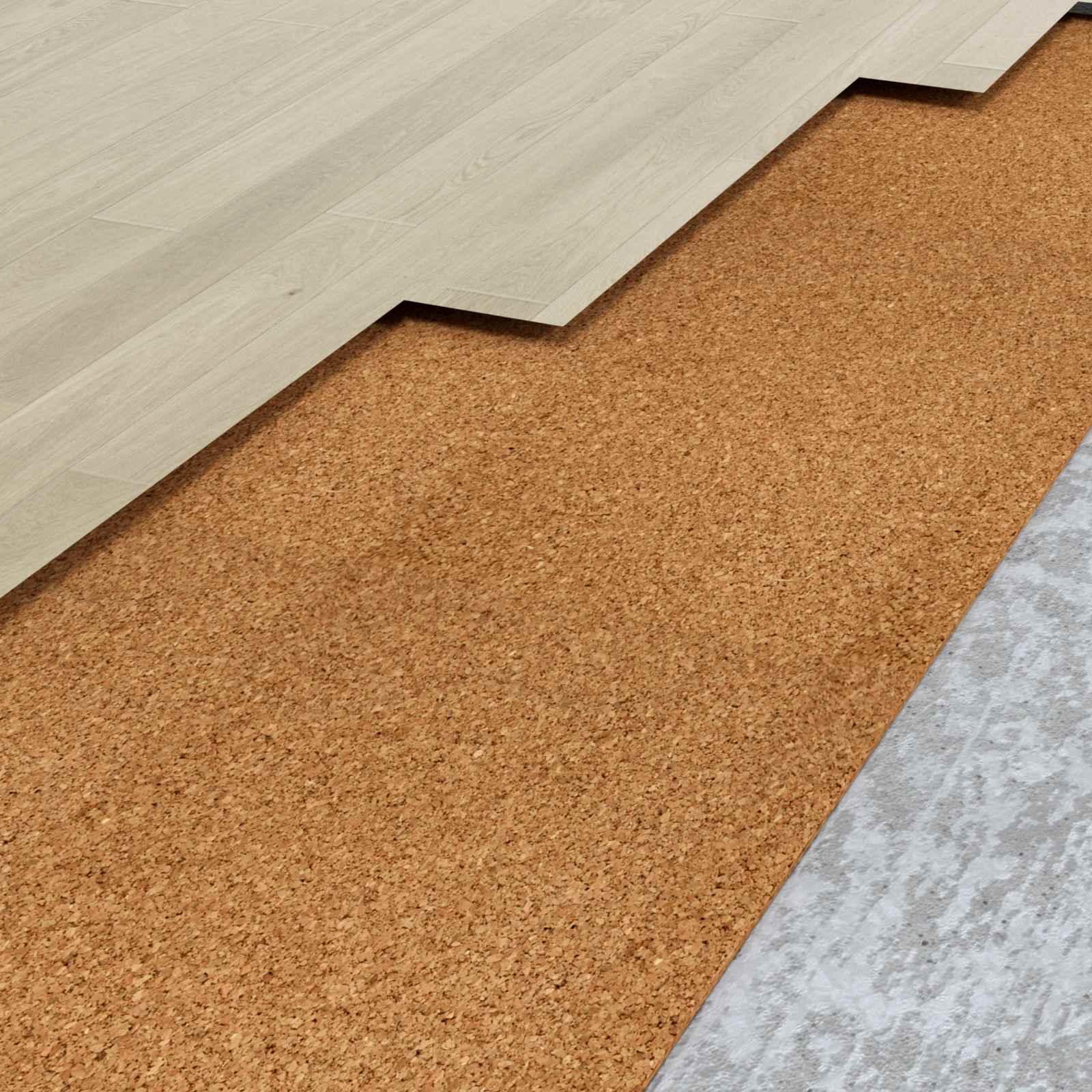Korkplatte 6 pcs 100 x 50 x 1 cm Kork Braun