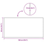 Korkplatte 6 pcs 100 x 50 x 1 cm Kork Braun