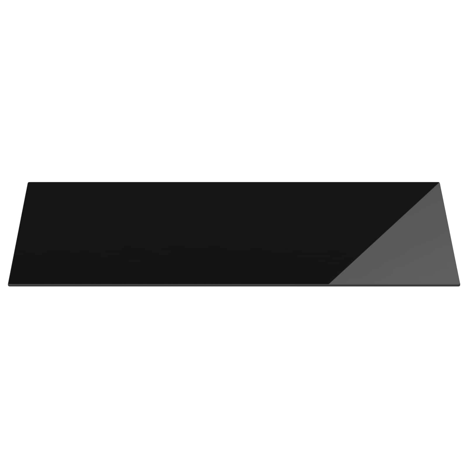 Tischplatte 4 pcs Schwarz Glas