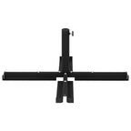 Parasolständer für 25–50 mm Stange Schwarz