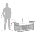 Gartensofa-set 12 pcs Beige Poly-Rattan