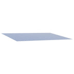 Markisenersatzstoff Blau und Weiß 300 x 250 cm Polyester