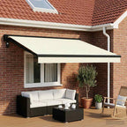 Markisenersatzstoff Creme 450 x 300 cm Polyester