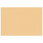 Markisenersatzstoff Gelb und Weiß 400 x 200 cm Polyester