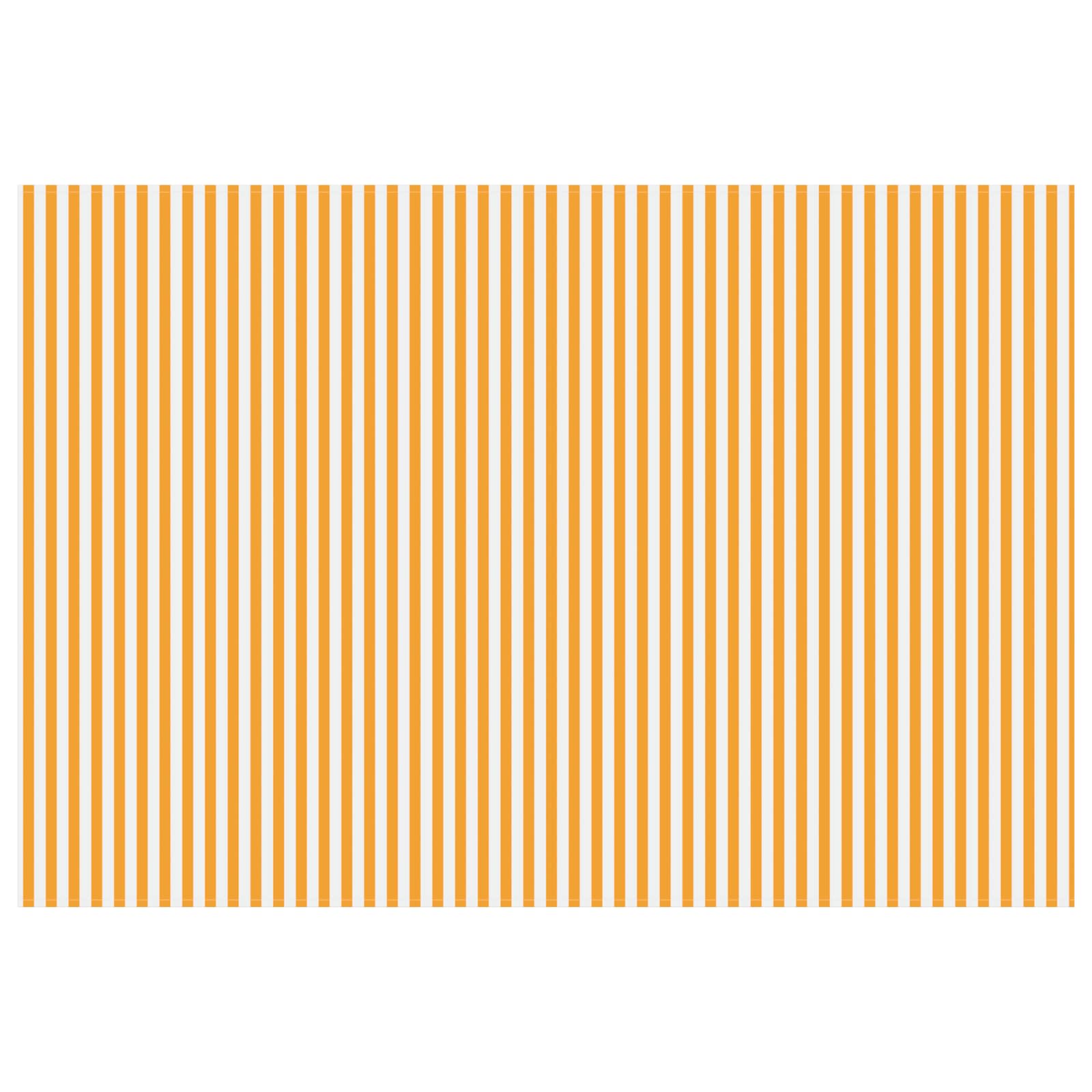 Markisenersatzstoff Gelb und Weiß 400 x 200 cm Polyester