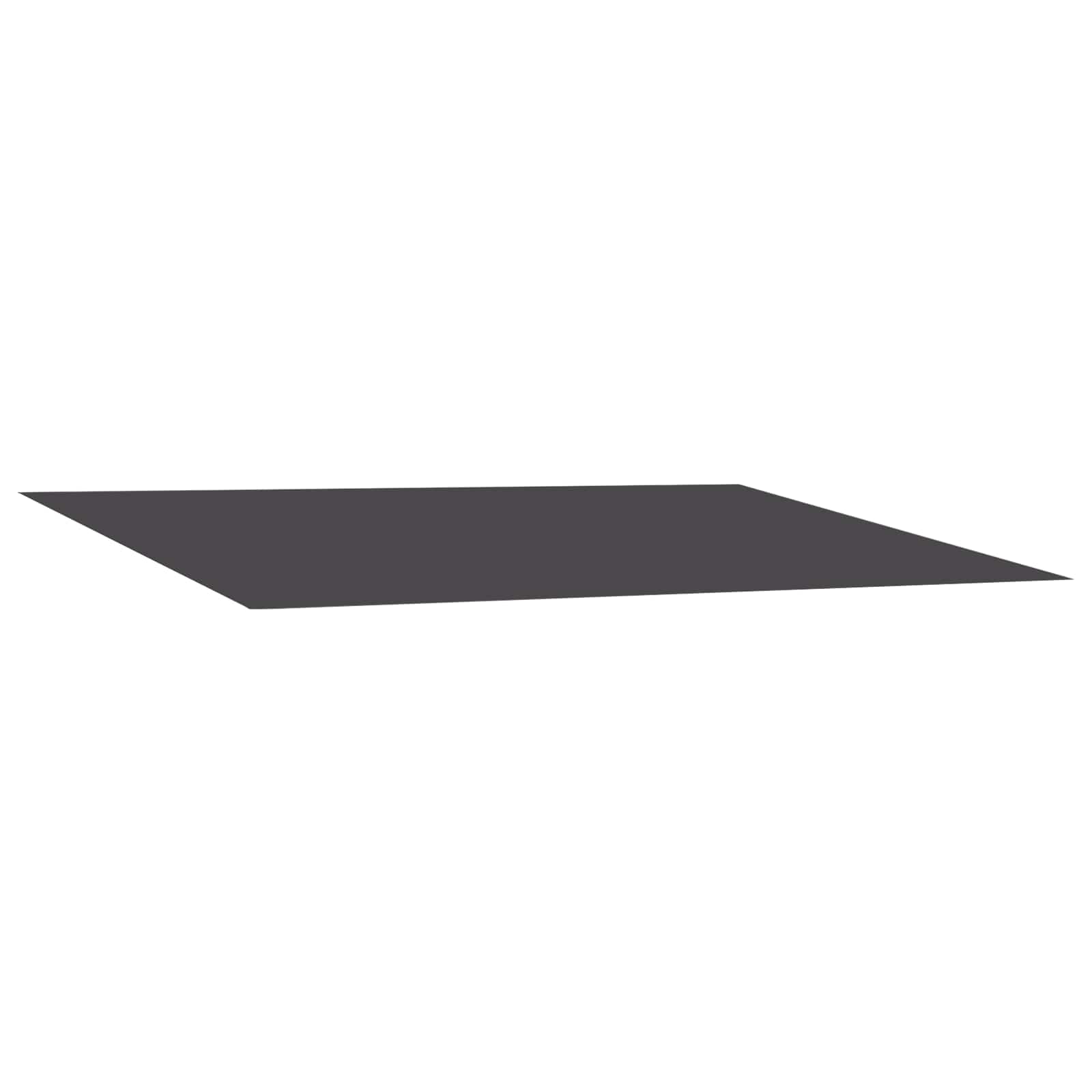 Markisenersatzstoff Anthrazit 250 x 200 cm Polyester
