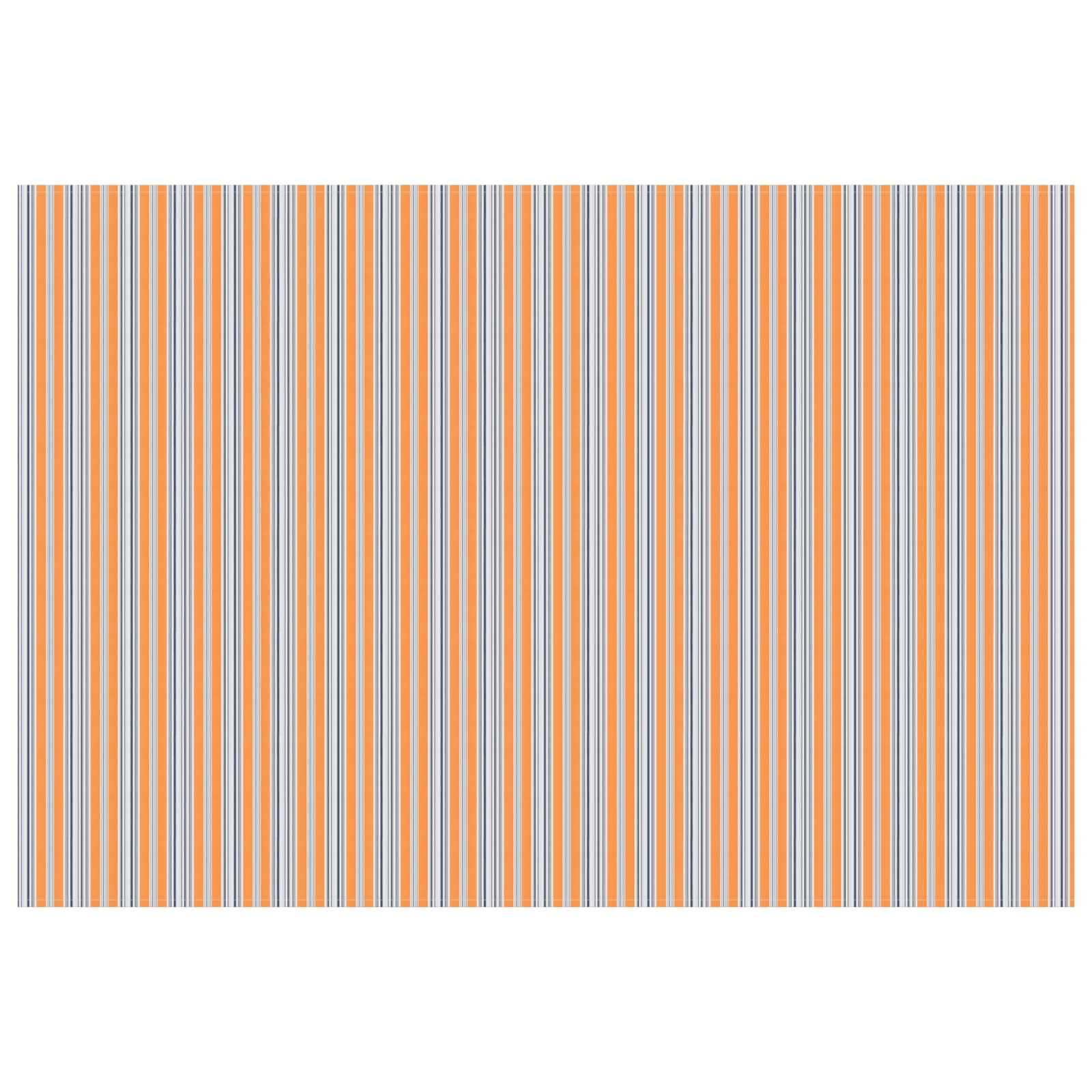 Markisenersatzstoff Blau und Orange 450 x 350 cm Polyester