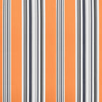 Markisenersatzstoff Blau und Orange 450 x 350 cm Polyester
