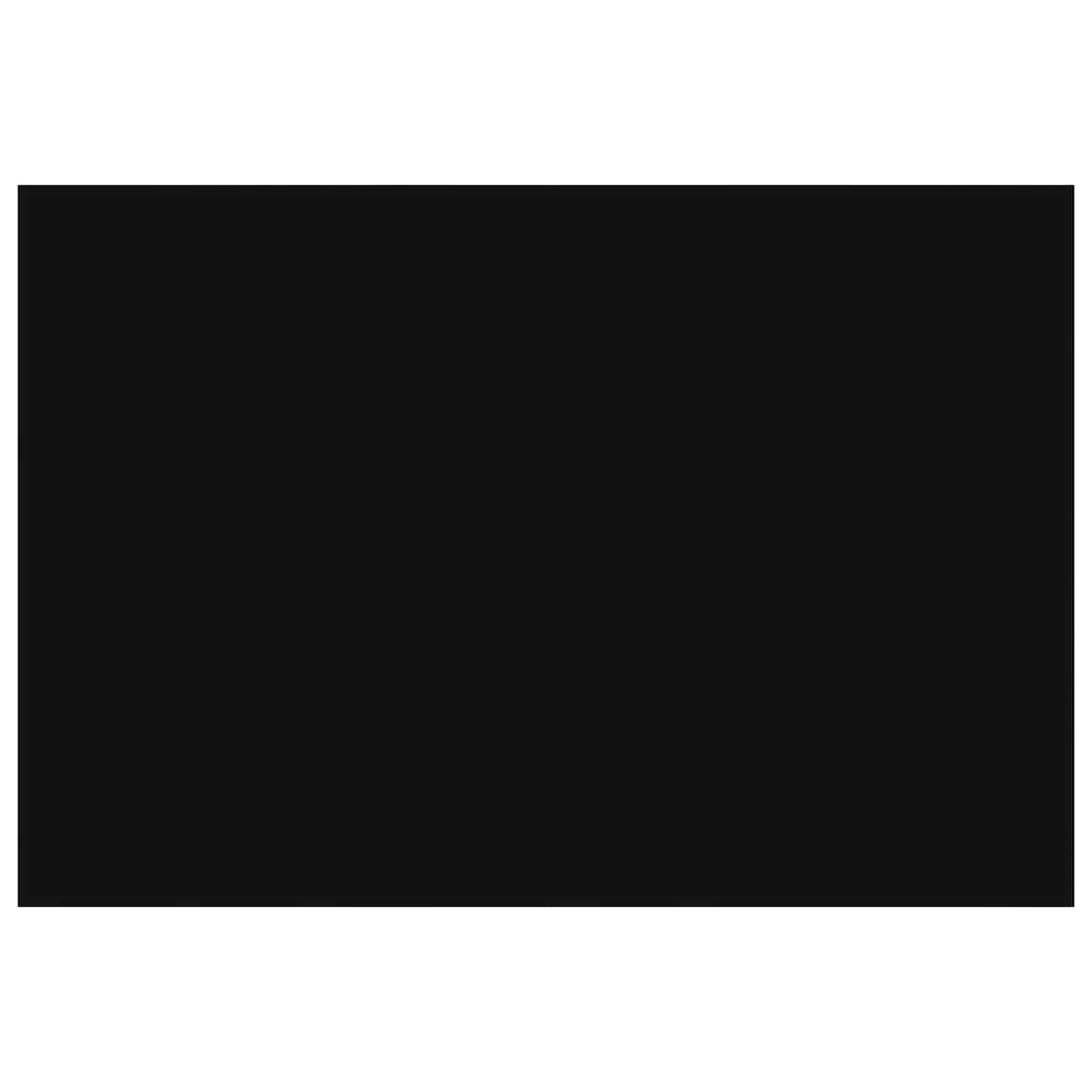Markisenersatzstoff Schwarz 350 x 250 cm Polyester