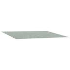 Markisenersatzstoff Grün und Weiß 400 x 350 cm Polyester
