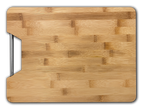 "DonLunar" Bamboo Cutting Board with Engraving (32.5 x 25 x 1.8 cm)