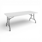 Banketttisch E180 (180x75 cm) - weiss-7