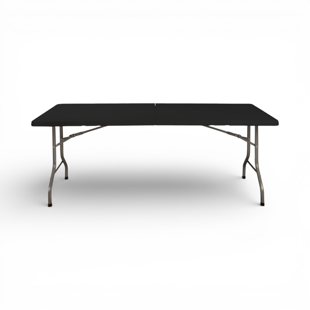 Banketttisch E180 (180x75 cm) - schwarz-3