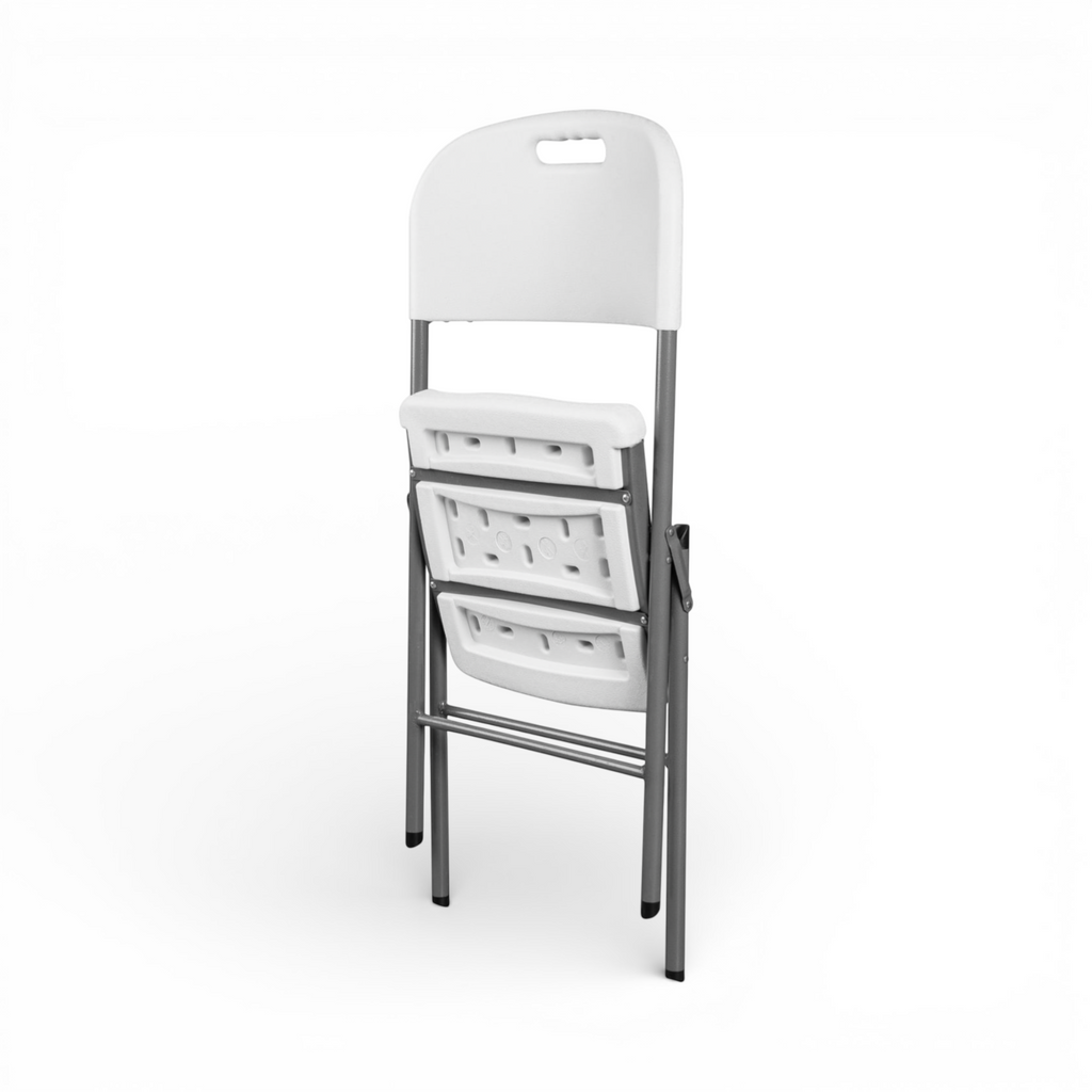Klappstuhl - weiß-6