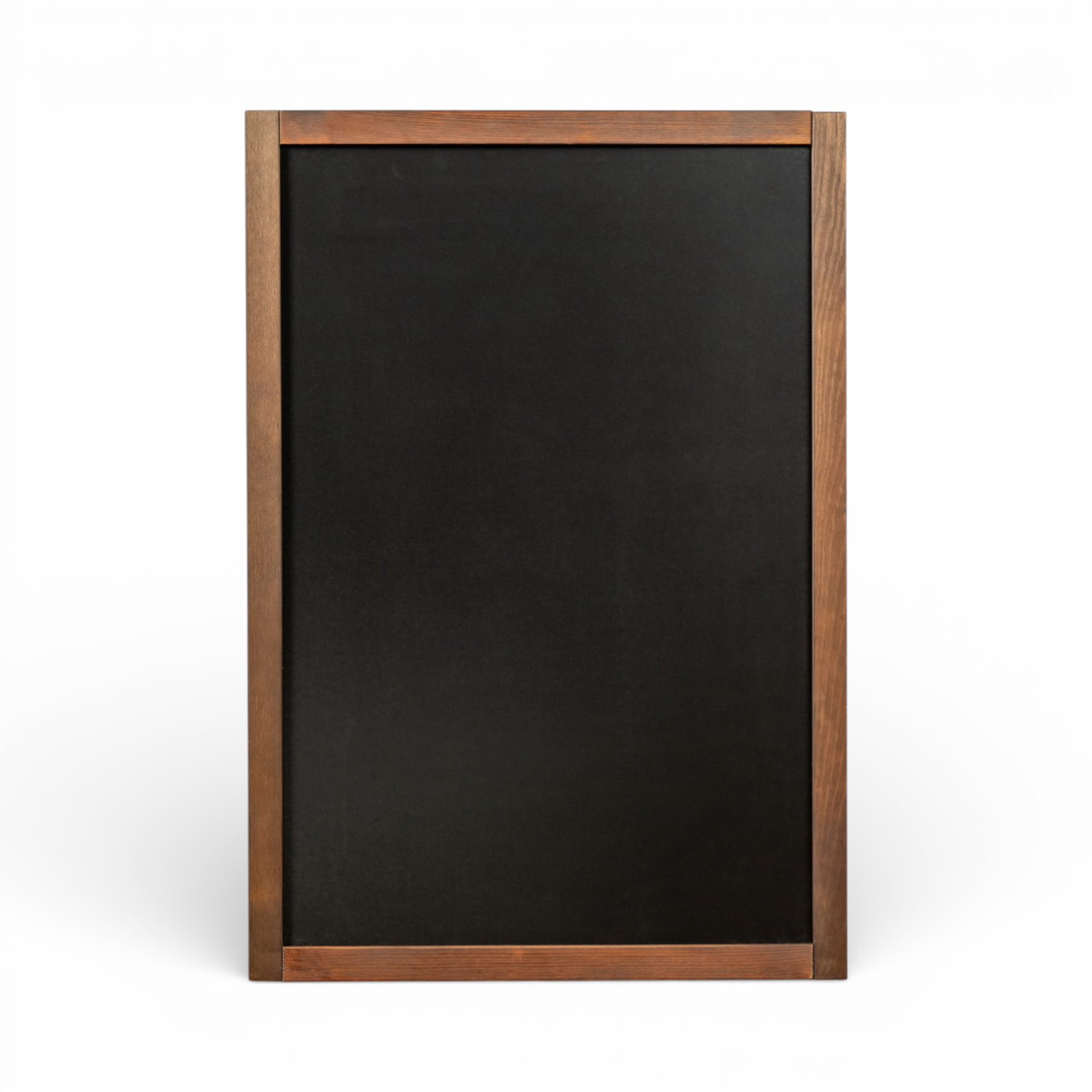 Lausitzer Marktplatz- schwarze HDF Kreide Wandtafel mit Holzrahmen zum aufhängen, ideal für Restaurants und Büros oder Kinderzimmer.