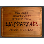 Bambus Schneidebrett mit Saftrille (38 x 28 2 cm)