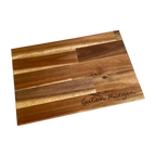 edles Frühstücksbrettchen / Schneidebrett Lasergravur