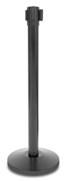 "Premium" Pfosten - schwarz matt, roter Gürtel-4