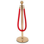 Rotes Velourseil – goldene Schnalle-2