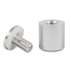 Wandhalterung, silber - 19x19-4