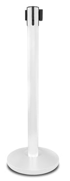 "Premium" Pfosten - weiß, schwarzer Gürtel-2