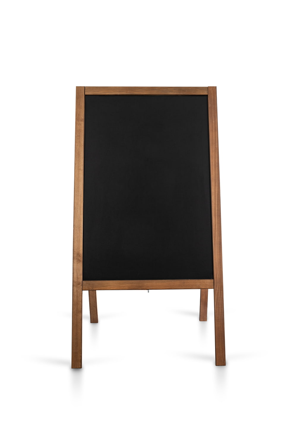 Kreidetafel/Holz Kundenstopper Classic L (61x118 cm) - braun-7
