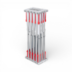 Velcro POP UP gebogen 3x4-2