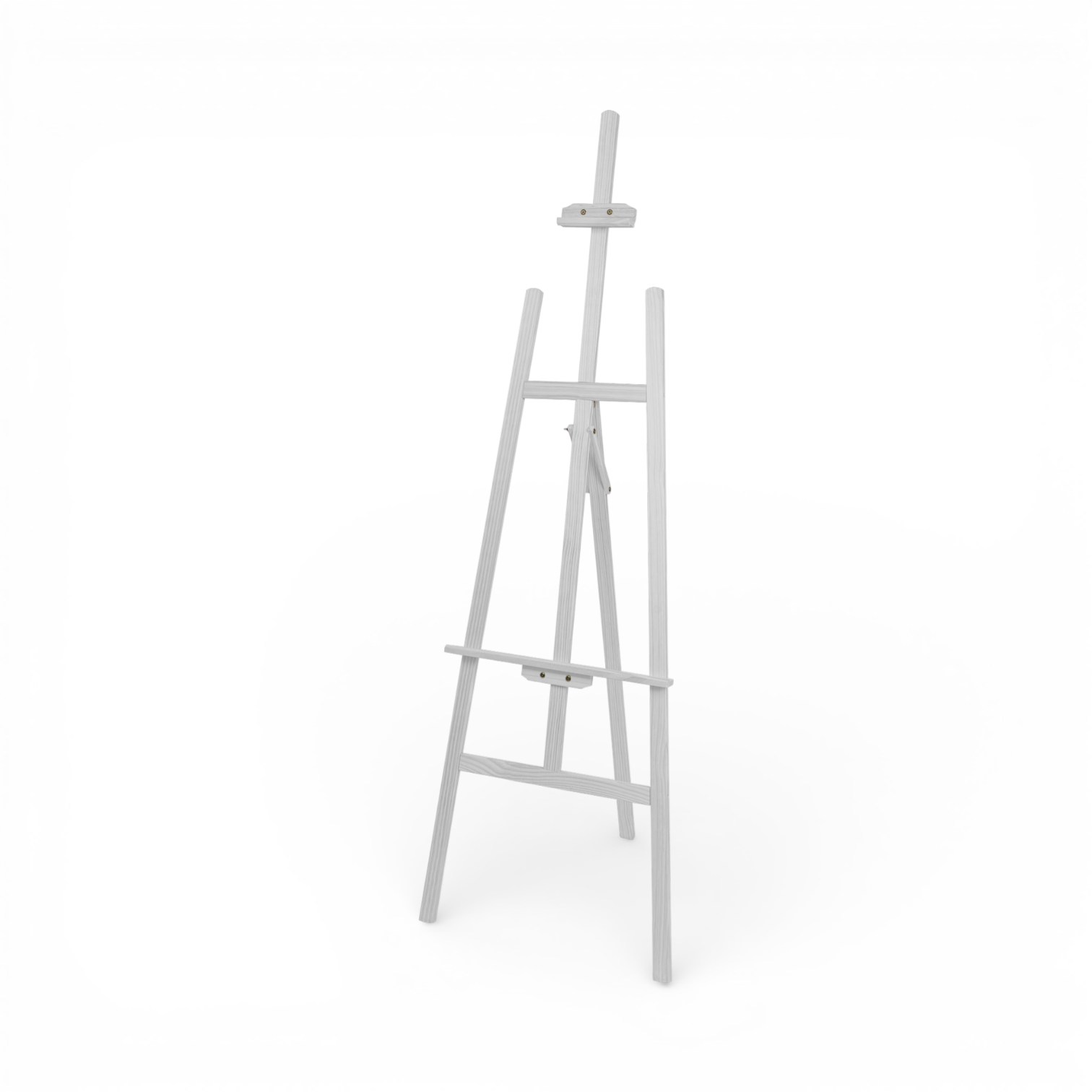 Staffelei aus Holz - weiss-2